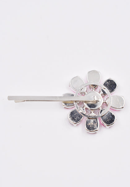 CHARLES JEFFREY LOVERBOY 31140102 METAL CRAZY DAIZY HAIR PIN PINK FW23 | 50%OFF SALE | DOSHABURI Online Shop