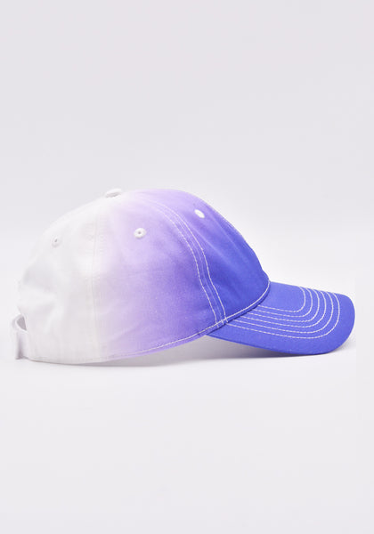 LIBERAL YOUTH MINISTRY LOGO EMBROIDERED BASEBALL CAP PURPLE/WHITE SS23 