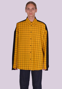 MARNI CUMU0278Q1 WOOL CHECK SHIRT MAIZE FW23 | DOSHABURI Online Shop