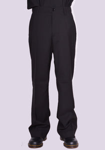 MARNI PUMU0245U1 WOOL TROUSERS BLACK SS24 | DOSHABURI Online Shop