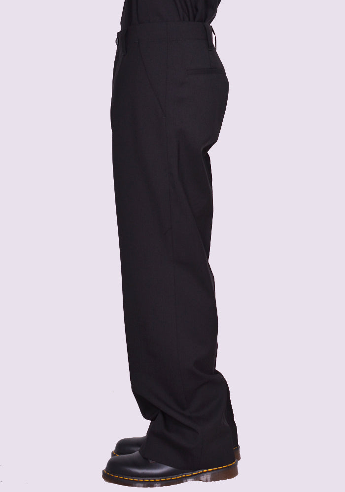 MARNI PUMU0245U1 WOOL TROUSERS BLACK SS24 | 50%OFF SALE | DOSHABURI
