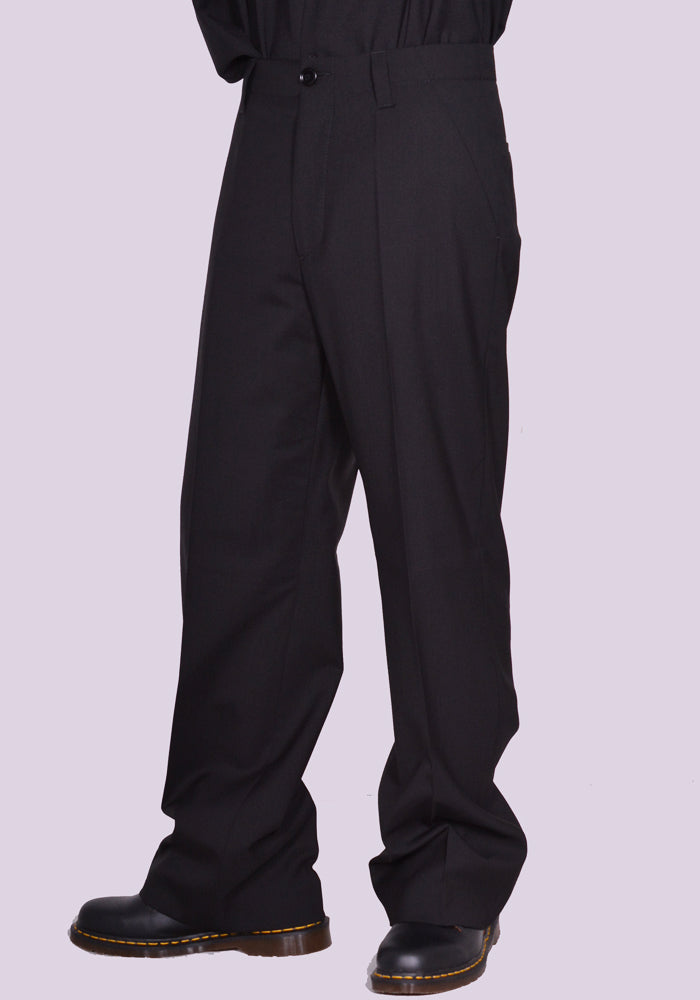 MARNI PUMU0245U1 WOOL TROUSERS BLACK SS24 | 50%OFF SALE | DOSHABURI