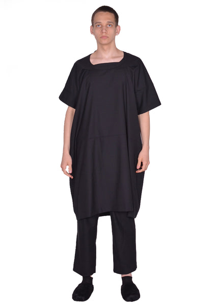 MARINA YEE SS23-0021-999 PEPPER FOLD COLLAR DRESS SS23 | DOSHABURI Online Shop