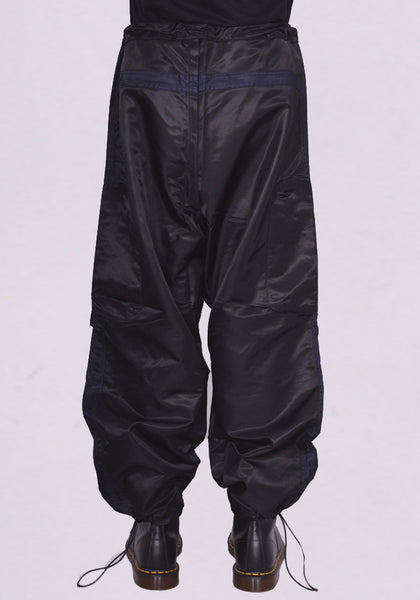 RANDOM IDENTITIES NY-06A BERLIN BAGGIES PANTS BLACK