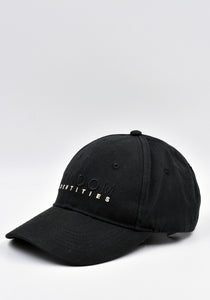 RANDOM IDENTITIES A-50-22 BASEBALL CAP BLACK SS23 | DOSHABURI Online Shop