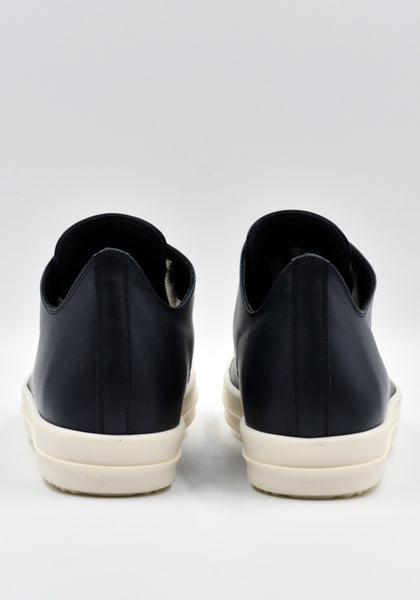 RICK OWENS RU02C7891 LPO 911 LOW SNEAKERS BLACK/MILK FW23 | DOSHABURI Shop