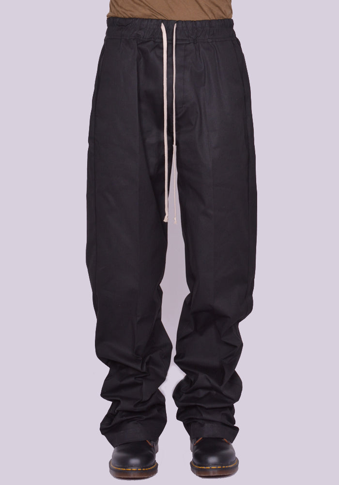 RICK OWENS DIETRICH DRAWSTRING PANTS BLACK FW24 | DOSHABURI Shop