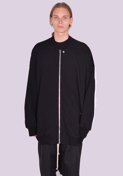 RICK OWENS MEN RU01D3243 BA 09 JUMBO PETER FLIGHT JACKET BLACK SS24 | DOSHABURI Online Shop