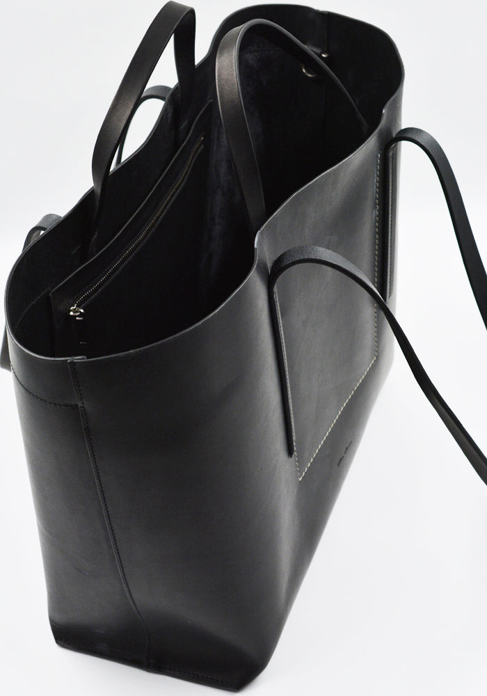 RICK OWENS MEN SHOPPER BAG BLACK SS24 | DOSHABURI Online Shop RICK OWENS MEN SHOPPER BAG BLACK SS24 | DOSHABURI Online Shop