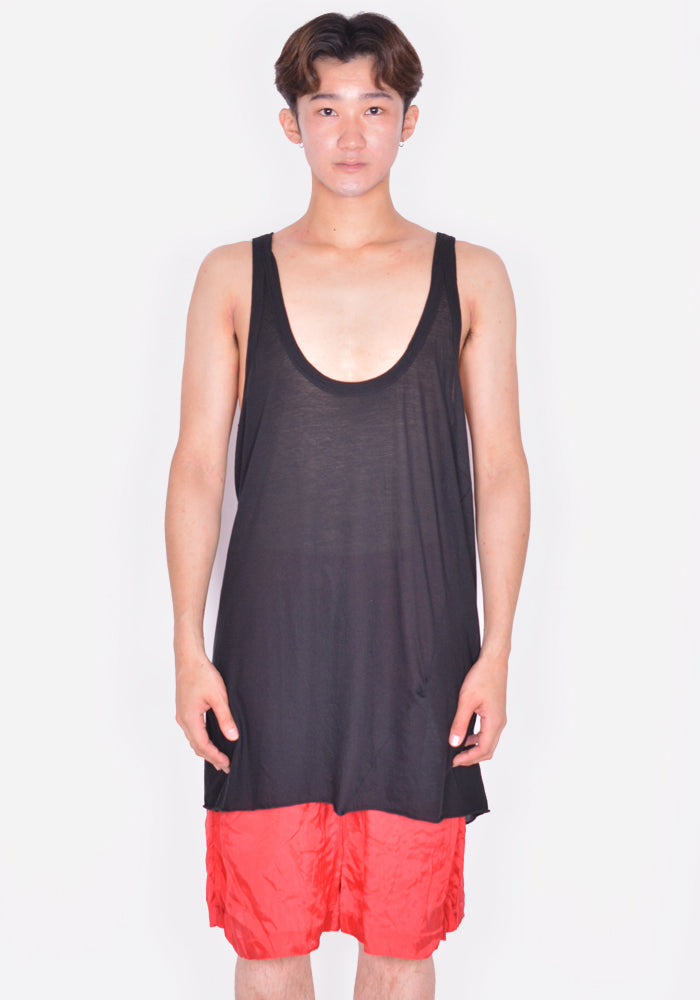 Tシャツ・カットソー RICK OWENS BASIC SLEEVELESS T T-SHIRT Rick Owens リックオウエンス Tシャツ BASIC SS T RU02C7251 UC