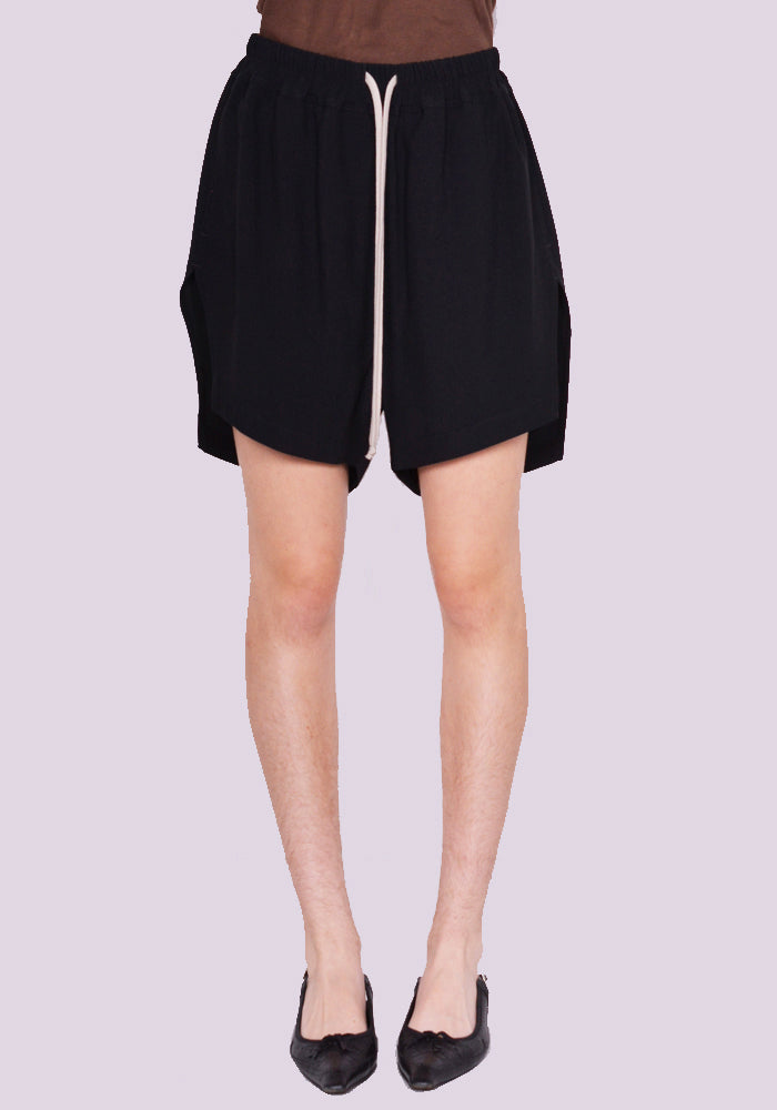 RICK OWENS BOXER SHORTS BLACK FW23 | DOSHABURI Online Shop