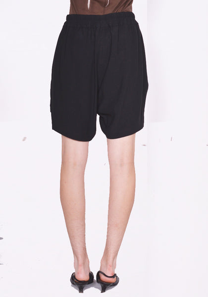 RICK OWENS BOXER SHORTS BLACK FW23 | DOSHABURI Online Shop