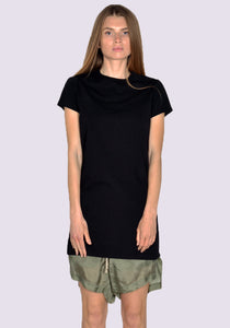 rick owens t shirt dress Rick Owens Cotton Maxi T-Shirt Dress In Black - 71% Off