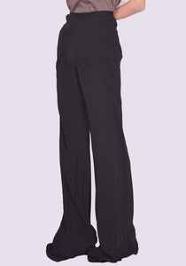 RICK OWENS WOMEN RP01C5301 Y BIAS PANTS BLACK SS23 | DOSHABURI Online Shop