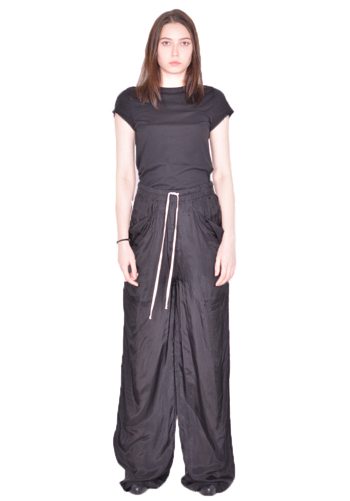 「かわいい～！」 SS24 BLACK PANTS LIDO WOMEN OWENS RICK | Shop Online DOSHABURI パンツ