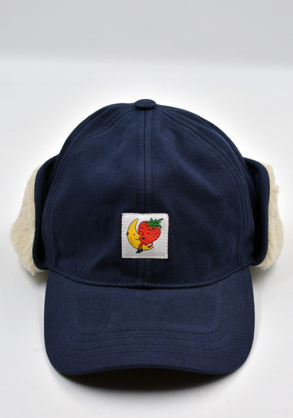 SKY HIGH FARM SHF04K040-1 UNISEX LOGO LABEL CAP NAVY (New Season FW23)