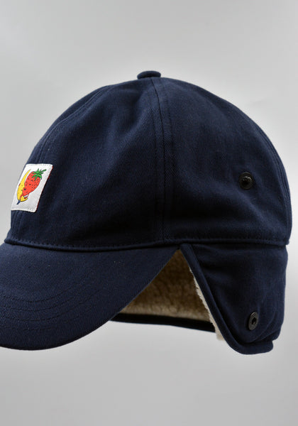 SKY HIGH FARM SHF04K040-1 UNISEX LOGO LABEL CAP NAVY (New Season FW23)