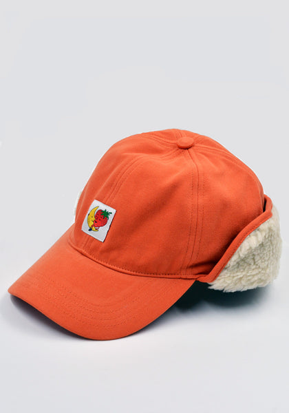 SKY HIGH FARM SHF04K040-2 UNISEX LOGO LABEL CAP ORANGE FW23 | DOSHABURI Online Shop