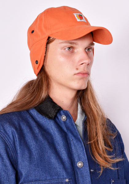 SKY HIGH FARM SHF04K040-2 UNISEX LOGO LABEL CAP ORANGE