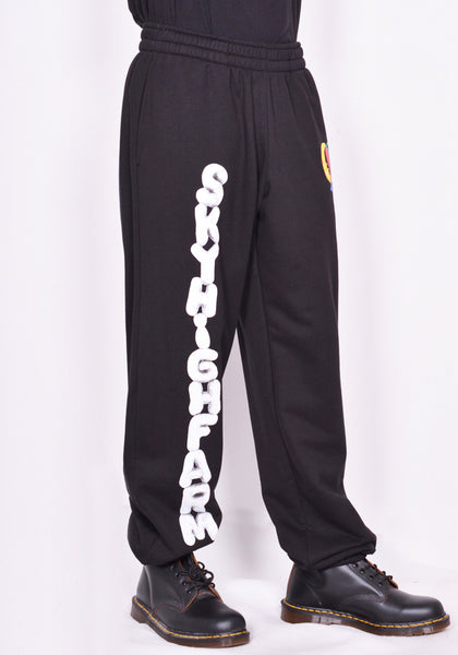 SKY HIGH FARM PERENNIAL SHANA GRAPHIC PANTS BLACK FW23 | DOSHABURI Online Shop