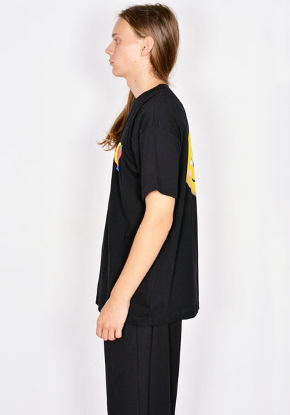 SKY HIGH FARM UNISEX PERENNIAL SHANA GRAPHIC T-SHIRT BLACK FW23 | DOSHABURI Online Shop