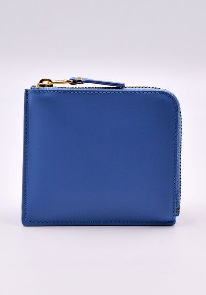 COMME DES GARCONS SA3100RE RUBY EYES ZIP WALLET ICE-BLUE | DOSHABURI Online Shop