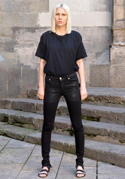 ALYX ZIP BACK SKINNY JEANS BLACK 50% Off-Sale Doshaburi Online Shop