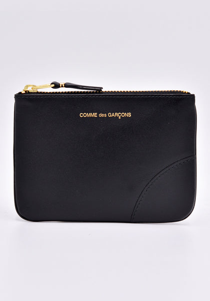 COMME DE GARCONS SA8100 TOP ZIP WALLET CLASSIC BLACK | DOSHABURI Online Shop