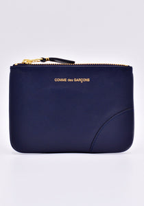 COMME DE GARCONS SA8100 TOP ZIP WALLET CLASSIC NAVY | DOSHABURI Online Shop