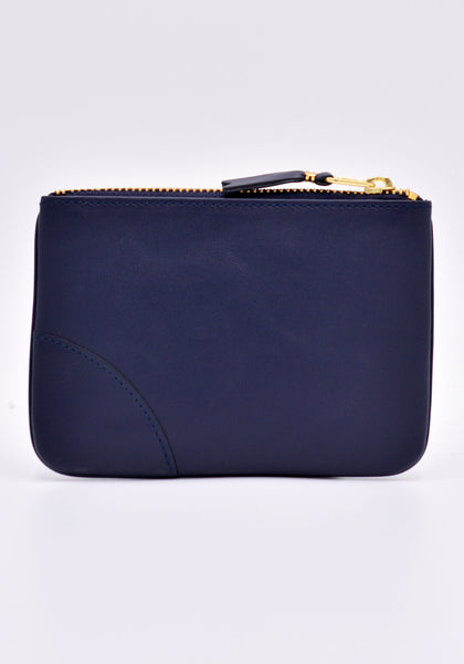 COMME DE GARCONS SA8100 TOP ZIP WALLET CLASSIC NAVY | DOSHABURI Online Shop