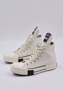 RICK OWENS DRKSHDW CONVERSE DRKSTAR HI-CUT SNEAKERS WHIT | 50%OFF SALE | DOSHABURI Shop