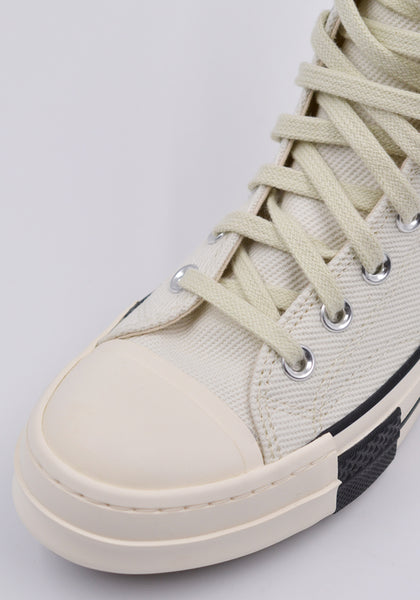 RICK OWENS DRKSHDW CONVERSE DRKSTAR HI-CUT SNEAKERS WHIT | 50%OFF SALE | DOSHABURI Shop