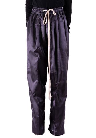 YUIKI SHIMOJI OVERSIZE WIND PANTS DARK GREY - DOSHABURI Shop