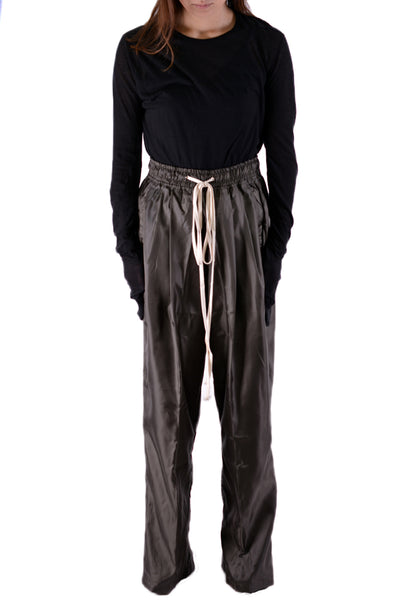 YUIKI SHIMOJI OVERSIZE WIND PANTS KHAKI - DOSHABURI Shop