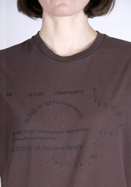 BLESS N°69 MULTIKULTICOLLECTION II T-SHIRT DIRK BROWN | DOSHABURI Shop