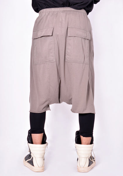 RICK OWENS DRKSHDW DU02A3380 RN DRAWSTRING PODS SHORTS DUST FW21 | DOSHABURI Shop