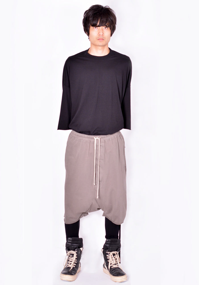 RICK OWENS DRKSHDW DU02A3380 RN DRAWSTRING PODS SHORTS DUST FW21