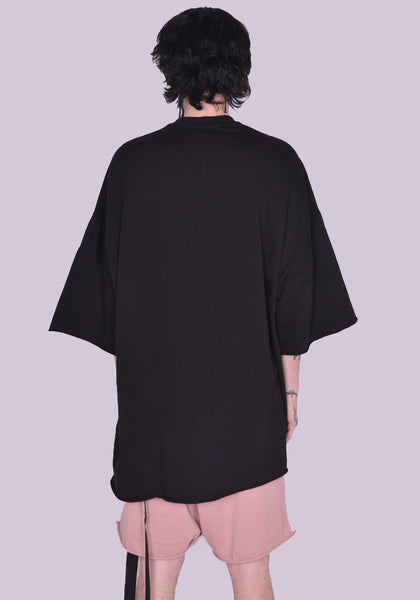 RICK OWENS DRKSHDW DU01C6259 RIG TOMMY T-SHIRT BLACK SS23 | DOSHABURI Online Shop
