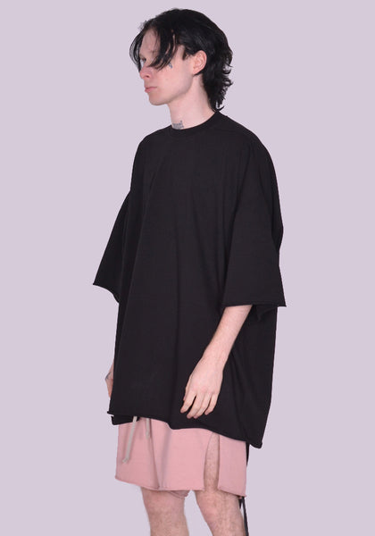 RICK OWENS DRKSHDW DU01C6259 RIG TOMMY T-SHIRT BLACK SS23 | DOSHABURI Online Shop