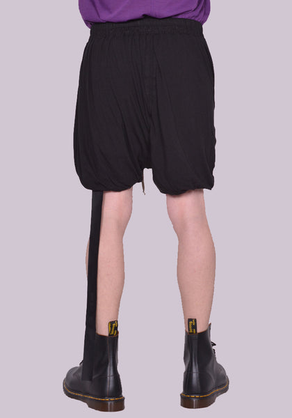 RICK OWENS DRKSHDW PHLEG DOUBLED BOXERS BLACK SS23 | DOSHABURI Shop