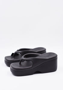 forBitches 22SFBSC001 FLIP FLOPS PEWEE SANDALS BLACK | DOSHABURI Online Shop