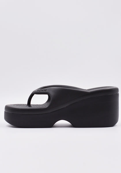 forBitches 22SFBSC001 FLIP FLOPS PEWEE SANDALS BLACK | DOSHABURI Online Shop