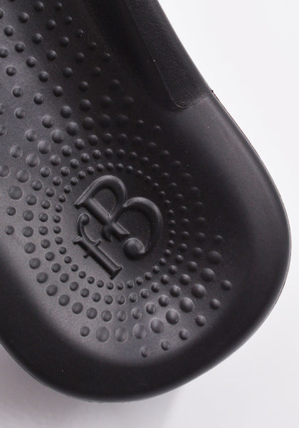 forBitches 22SFBSC001 FLIP FLOPS PEWEE SANDALS BLACK | DOSHABURI Online Shop