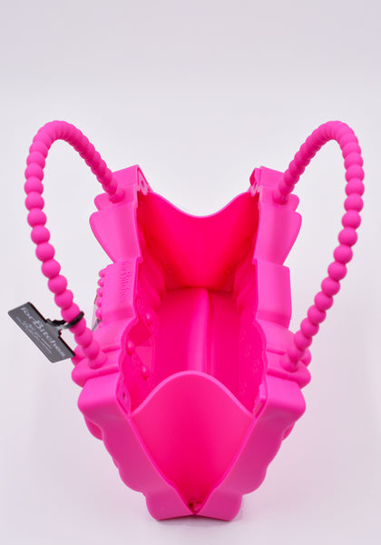 forBitches 22SFBBO035 BOW BAG FLUO PINK | DOSHABURI Online Shop