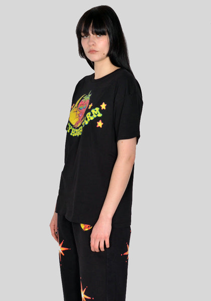 SKY HIGH FARM SHF03T031 ALLY BO SKY HIGH FARM GRAPHIC T-SHIRT BLACK SS23 | DOSHABURI Online Shop