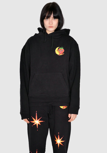 SKY HIGH FARM SHF03T032 ALLY BO FIREWORK AWEAT HOODIE BLACK SS23 | DOSHABURI Online Shop