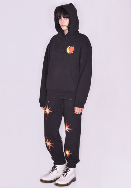 SKY HIGH FARM SHF03T032 ALLY BO FIREWORK AWEAT HOODIE BLACK SS23 | DOSHABURI Online Shop