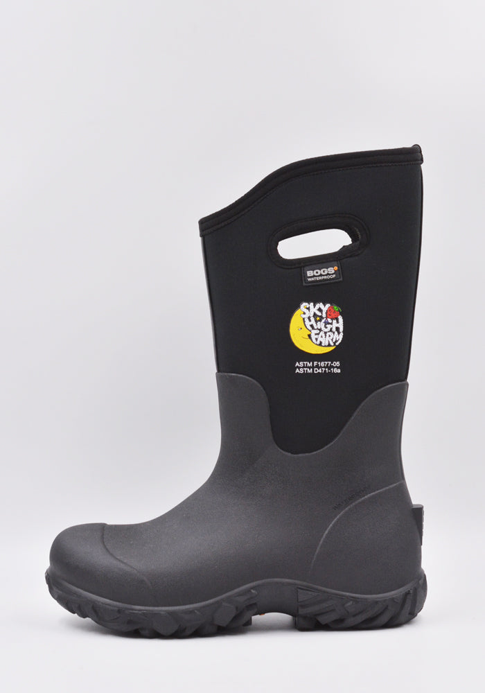 SKY HIGH FARM BOGS WORKWEAR WORKER BOOT BLACK SS23 | 40%OFF SALE