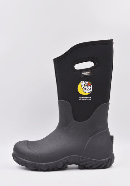 SKY HIGH FARM SHF03K101 BOGS WORKWEAR WORKER BOOT BLACK SS23 | DOSAHBURI Online Shop