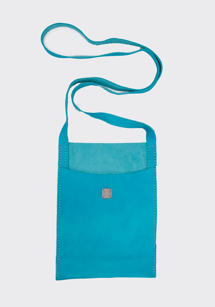 GUIDI PKT1 SOFT HORSE FULL GRAIN PASSPORT BAG TURQUOISE BLUE | DOSHABURI Online Shop